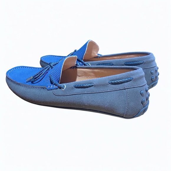 New Ortiz & Reed Made in Spain Brown/Blue Loafers Men’s size 8 - Picture 8 of 15